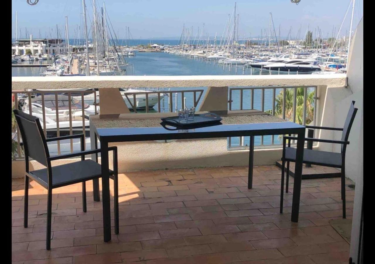 Classe 3 Etoiles - Magnifique Vue Sur Le Port - Wifi Et Clim La Grande Motte Luaran gambar