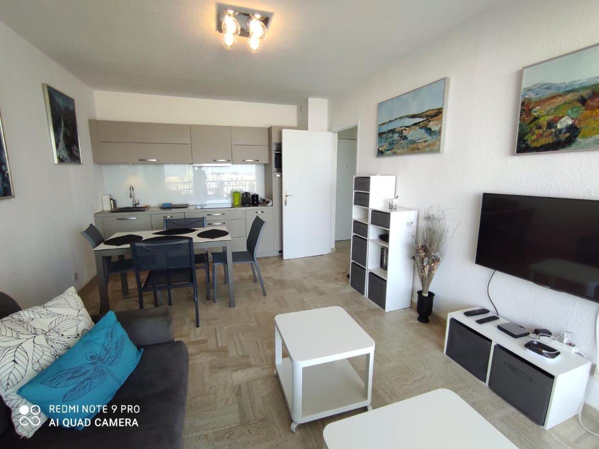 Classe 3 Etoiles - Magnifique Vue Sur Le Port - Wifi Et Clim La Grande Motte Luaran gambar