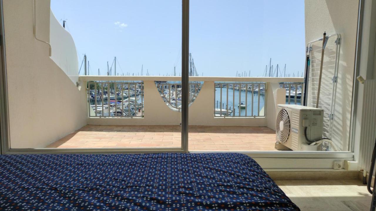 Classe 3 Etoiles - Magnifique Vue Sur Le Port - Wifi Et Clim La Grande Motte Luaran gambar
