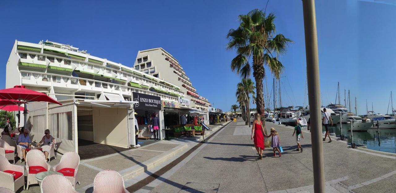 Classe 3 Etoiles - Magnifique Vue Sur Le Port - Wifi Et Clim La Grande Motte Luaran gambar